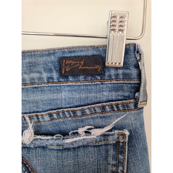 Citizens Of Humanity COH Ric Rac #108 Stretch Low Waist Bootcut Blue Jeans Sz 28 - Picture 6 of 13
